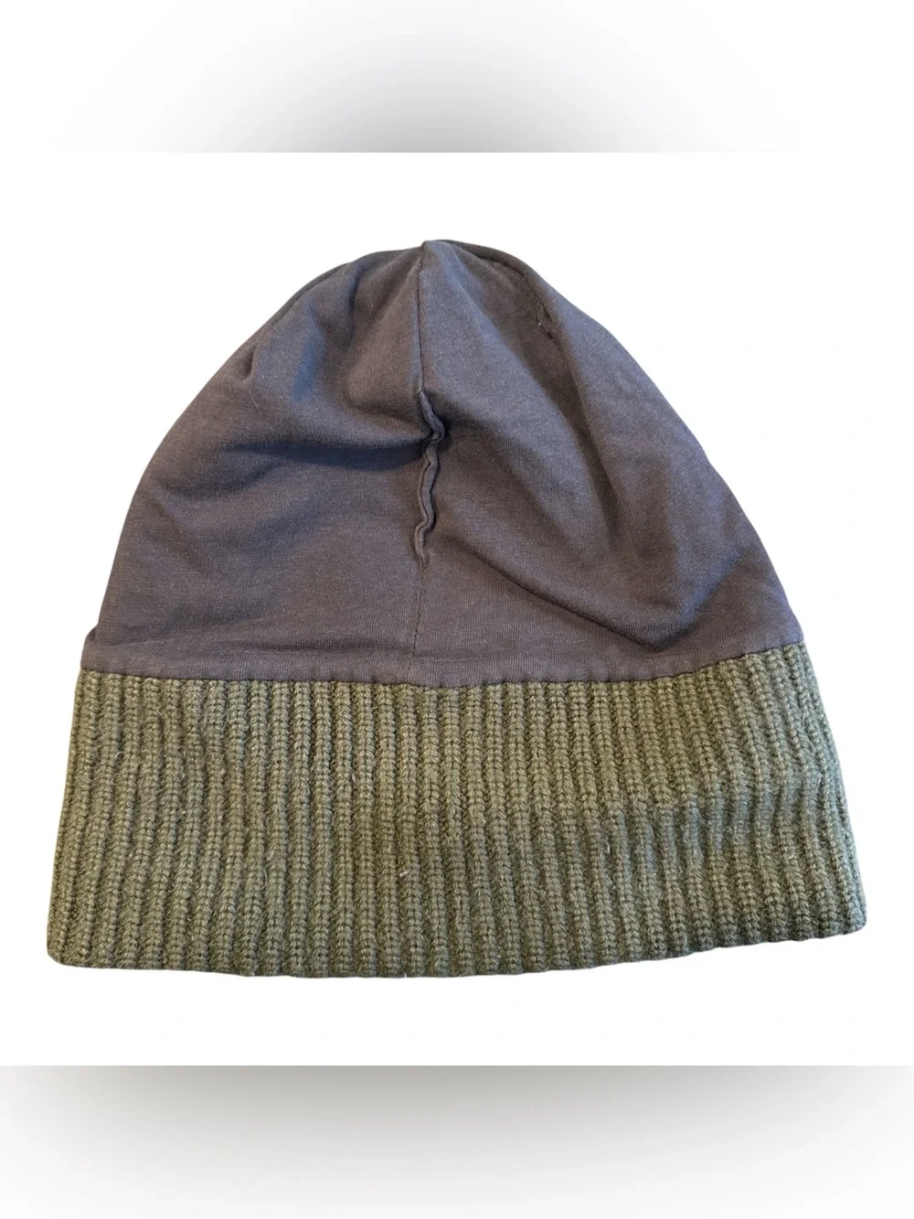 The North Face Ribbed Beanie in Olive